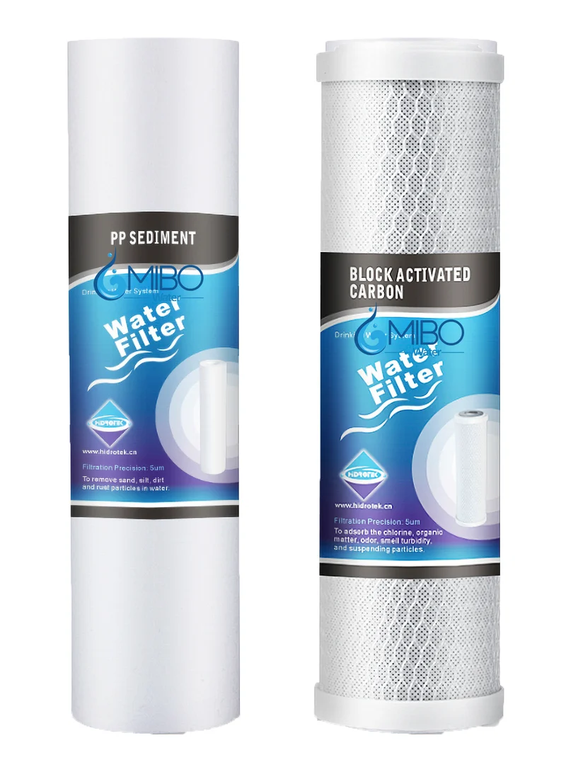 Filtro Sedimento Y Carbon Activado Bloque 4.5x20