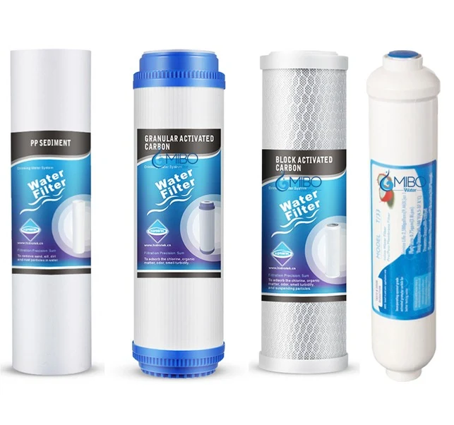 Kit 4 Repuestos Para Filtros De Agua Osmosis Inversa 2.5x10