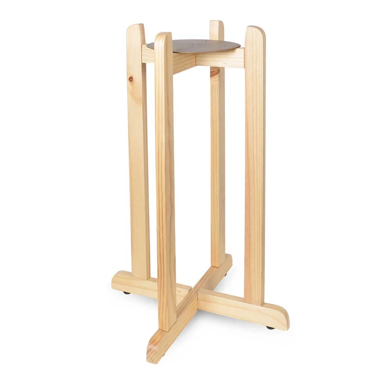 Crock Water Dispenser Stand 27" - Natural