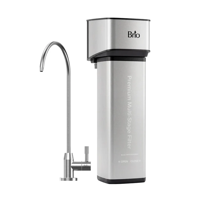 11" Premium Under Sink Filter PFAS-Reduction System & Faucet
