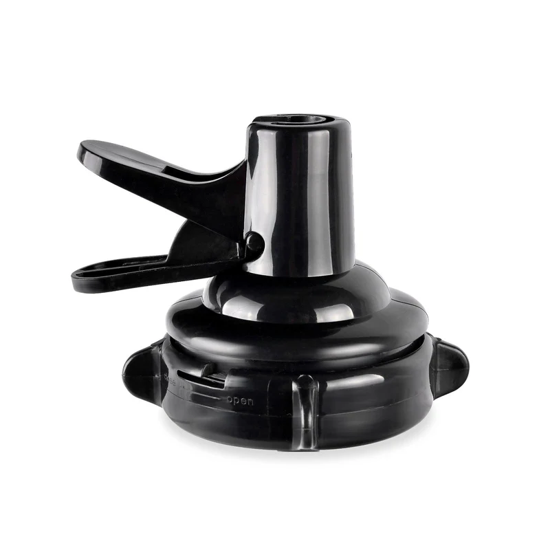 55mm, Crown Cap, Dispensing Valve for Stand, Black - SKU: FTCA55BLK