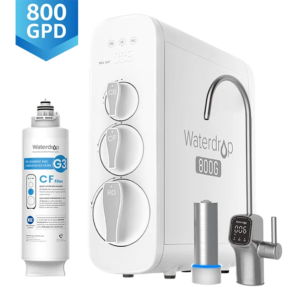 G3P800 RO System Combo Kit - Waterdrop G3P800