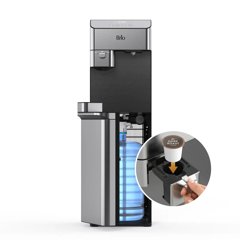 Coffee Maker & Bottom Load Water Cooler Dispenser - Moderna Series