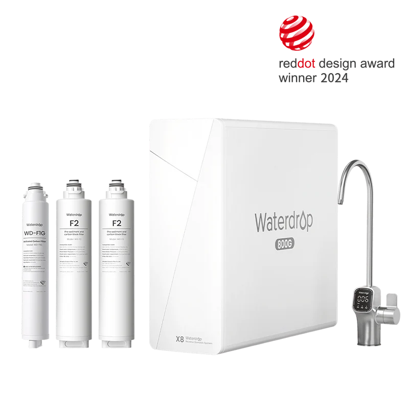 Waterdrop X Series Reverse Osmosis System, X8-2F2G