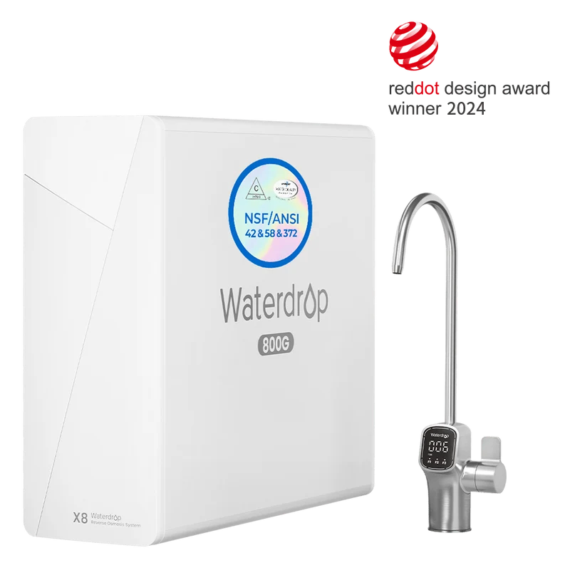 Waterdrop X Series Reverse Osmosis System, X8