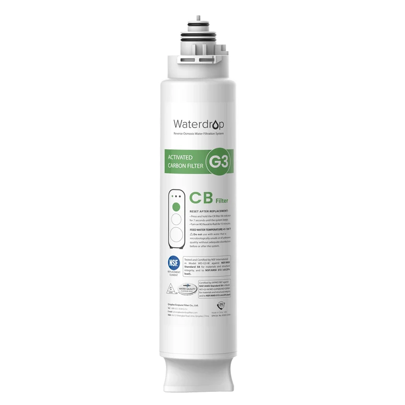 WD-G3-N3CB Filter for Waterdrop G3P800 & G3 Reverse Osmosis System