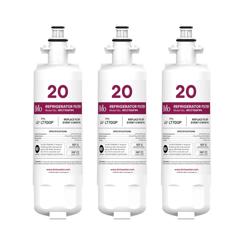 LT700P Refrigerator Filters (3-Pack) – LG® LT700P, Sears® Kenmore® 9690