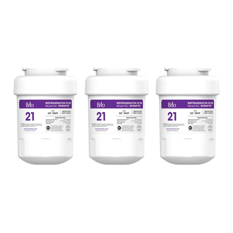 MWF Refrigerator Filters (3-Pack) – GE® MWF, Sears® 1991, Kenmore® 9991