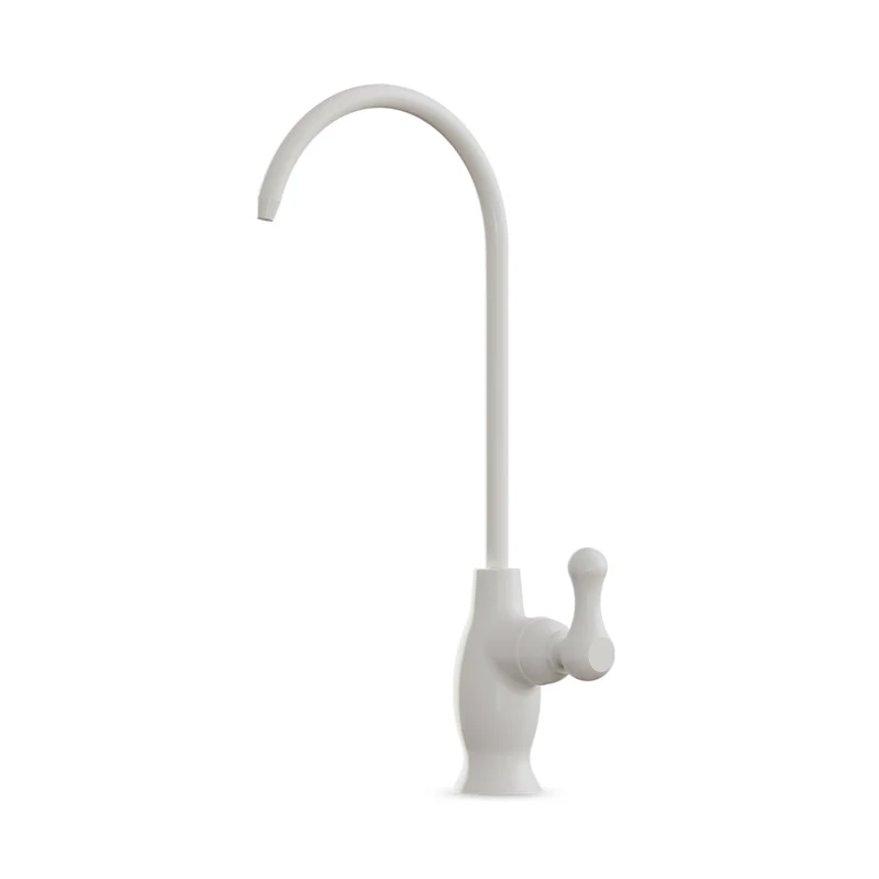 Curvy Classic Series Water Faucet-White