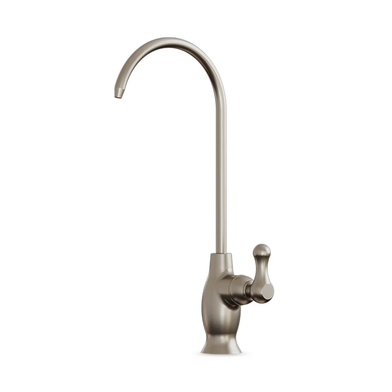 Curvy Classic Series Water Faucet-Brushed Nickel