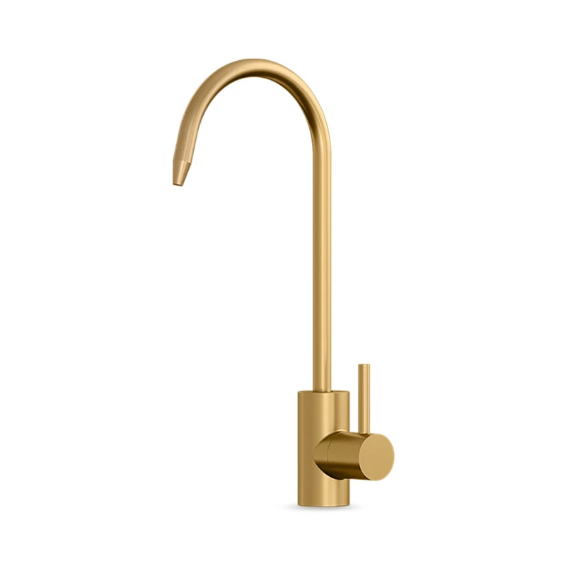 Modern Series Water Faucet - Brushed Gold