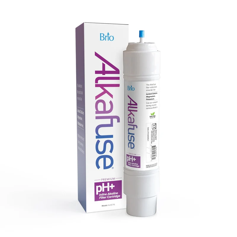 Alkafuse In-Line Alkaline Filter, 8,000 L, 1/4" Quick Connect