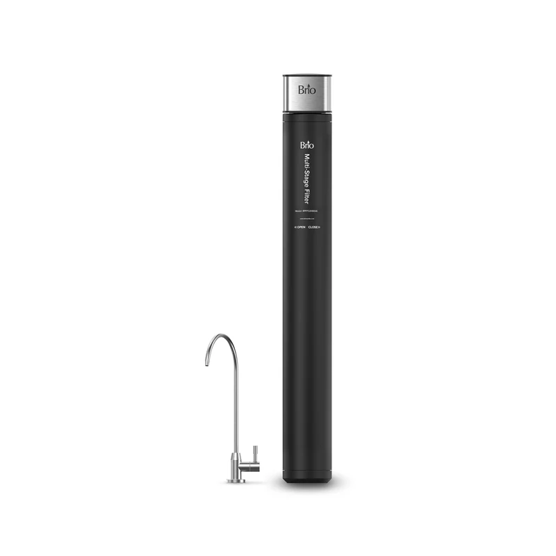 26" High Capacity All-in-One Under Sink Water Filter & Faucet