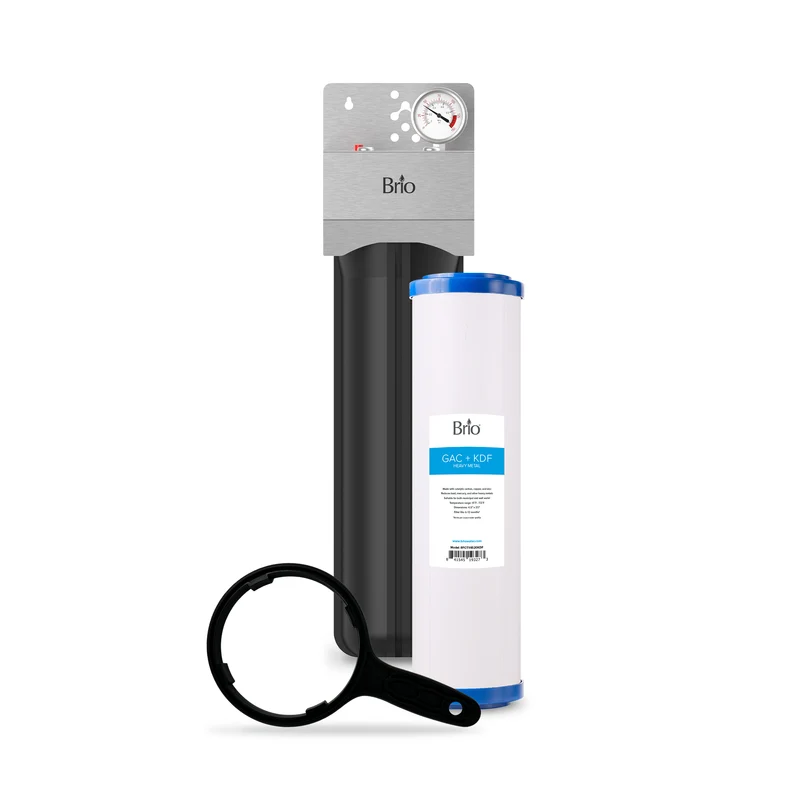 Single Stage Whole House Filtration System - 20" Heavy Metals