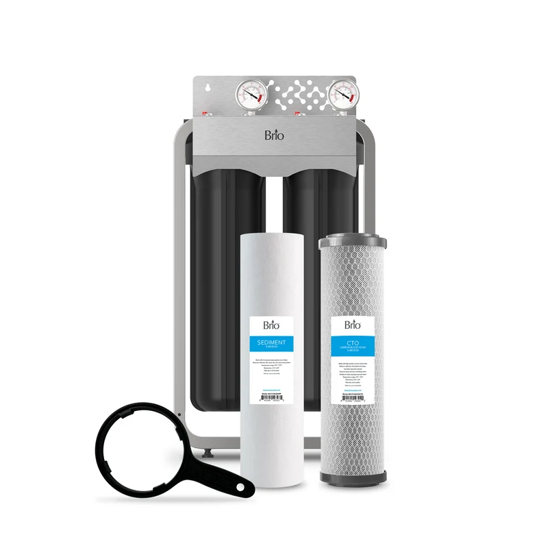 2-Stage Whole House Filtration System - 20" Multi-Purpose
