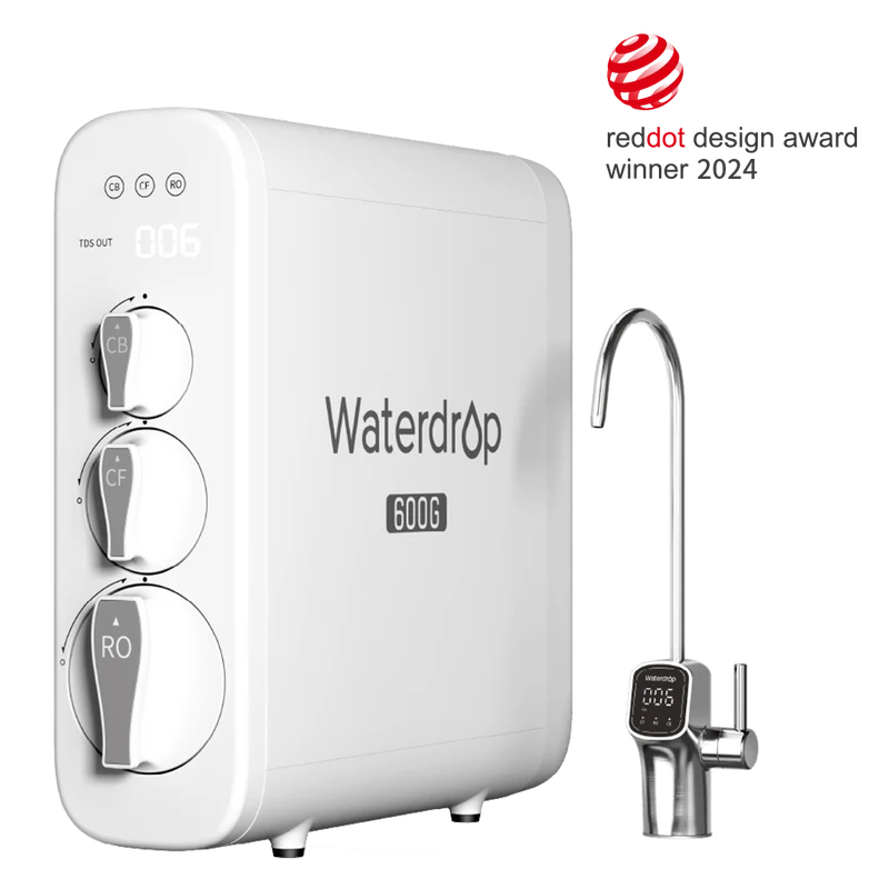 600 GPD Fast Flow Reverse Osmosis System - Waterdrop G3P600
