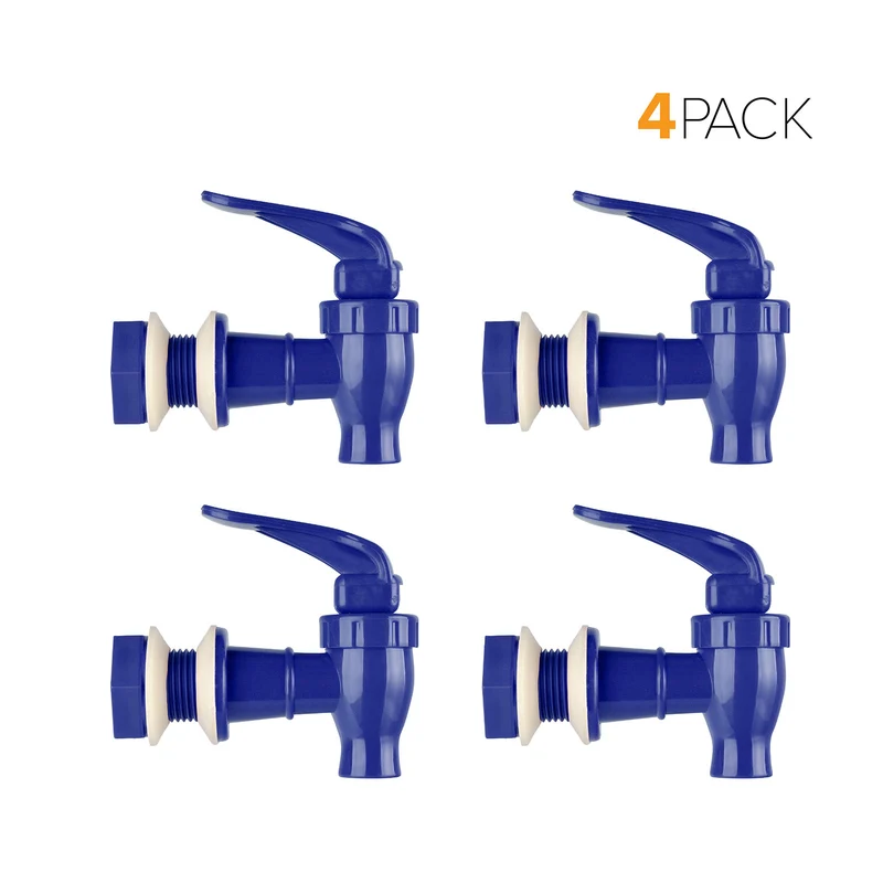 Water Dispenser Replacement Valves (4-Pack) - Multiple Colors