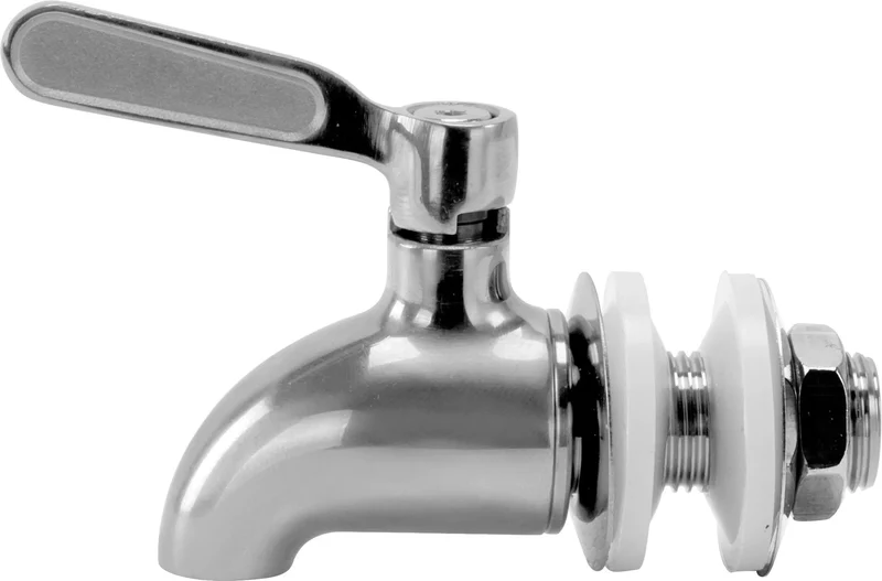 Beverage Dispenser Replacement Spigot, Chrome