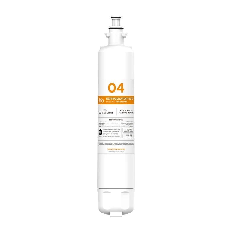 6019A Refrigerator Filter - GE RPWF, RWF1063, RWF3600A, WSG-4, DWF-36, R-3600, MPF15350