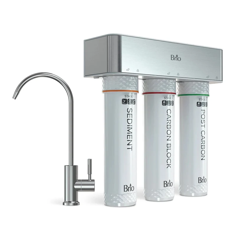 3-Stage Under Sink Filtration System