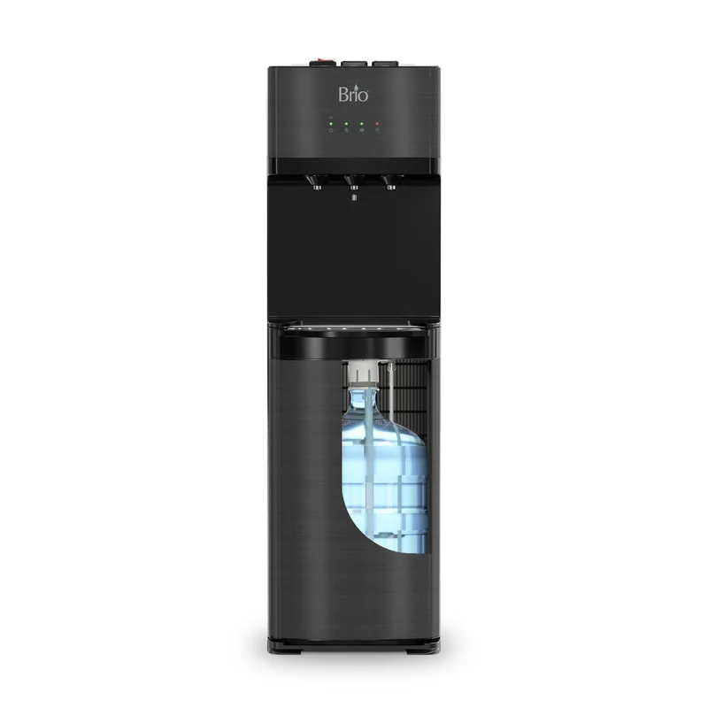 Black Stainless Bottom Load Water Dispenser - 520