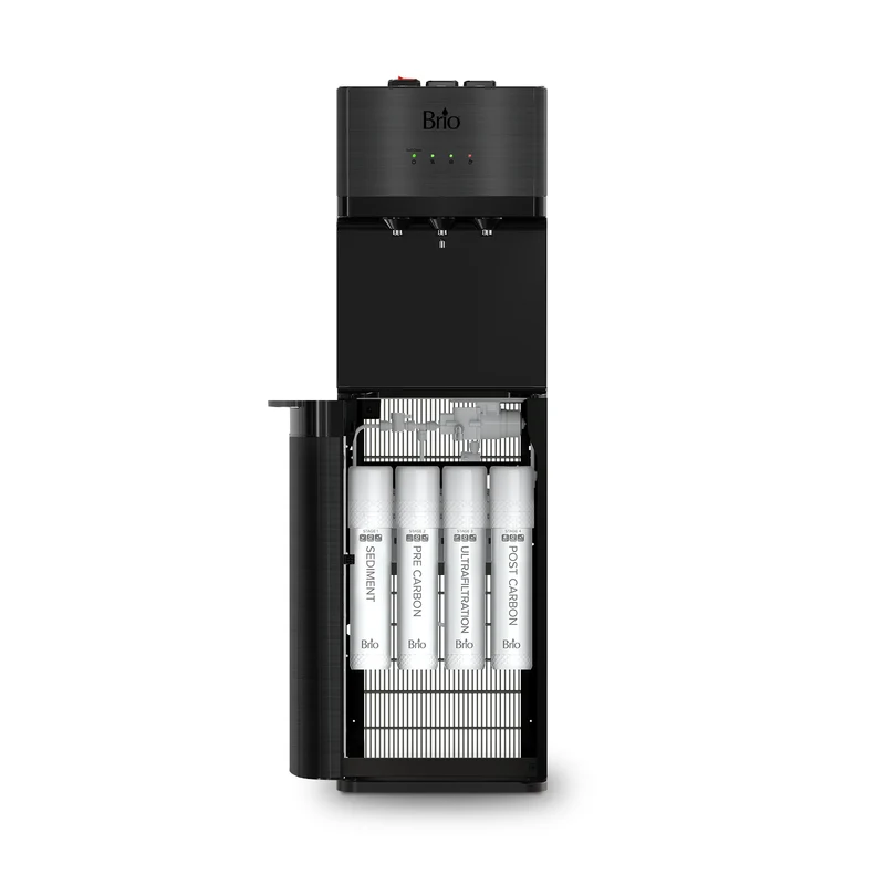 Black Stainless Ultrafiltration Bottleless Water Dispenser - 520
