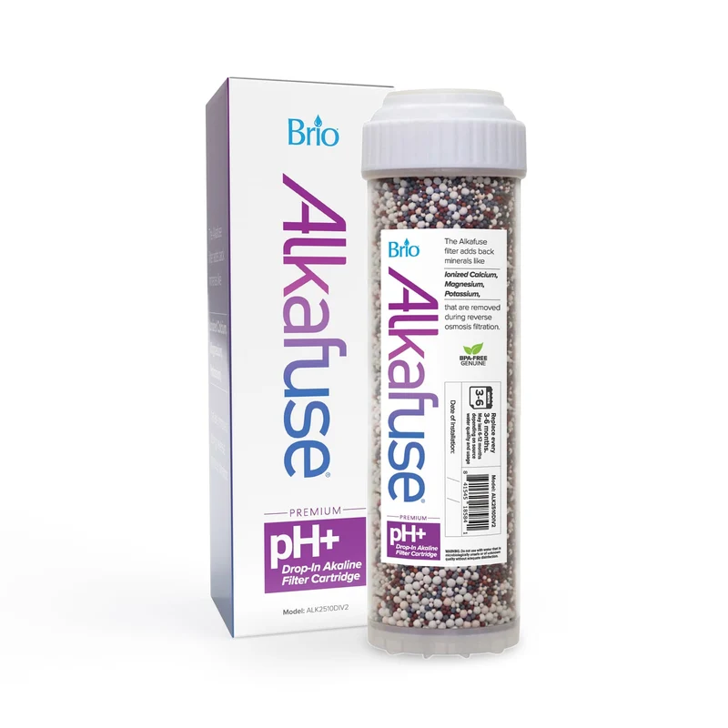 Alkafuse Drop-In Alkaline Filter, 20,000 L, 2.5" x 10"